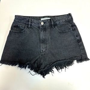 PacSun high rise festival shorts.